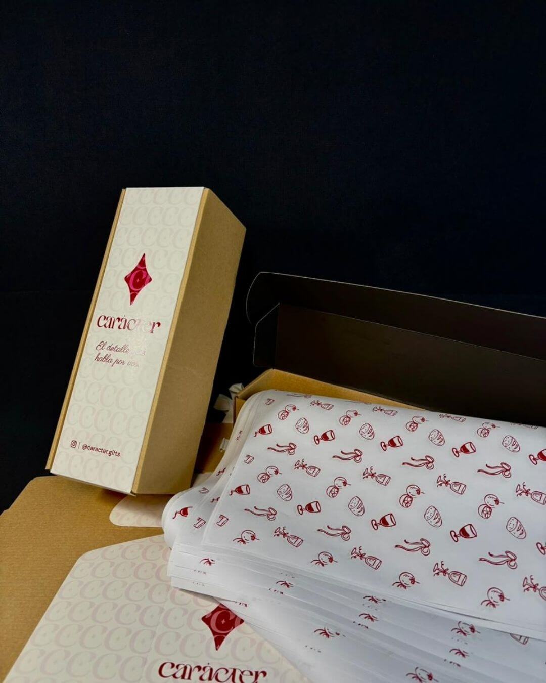 Caja para vino con tapa blanca impresa (2)