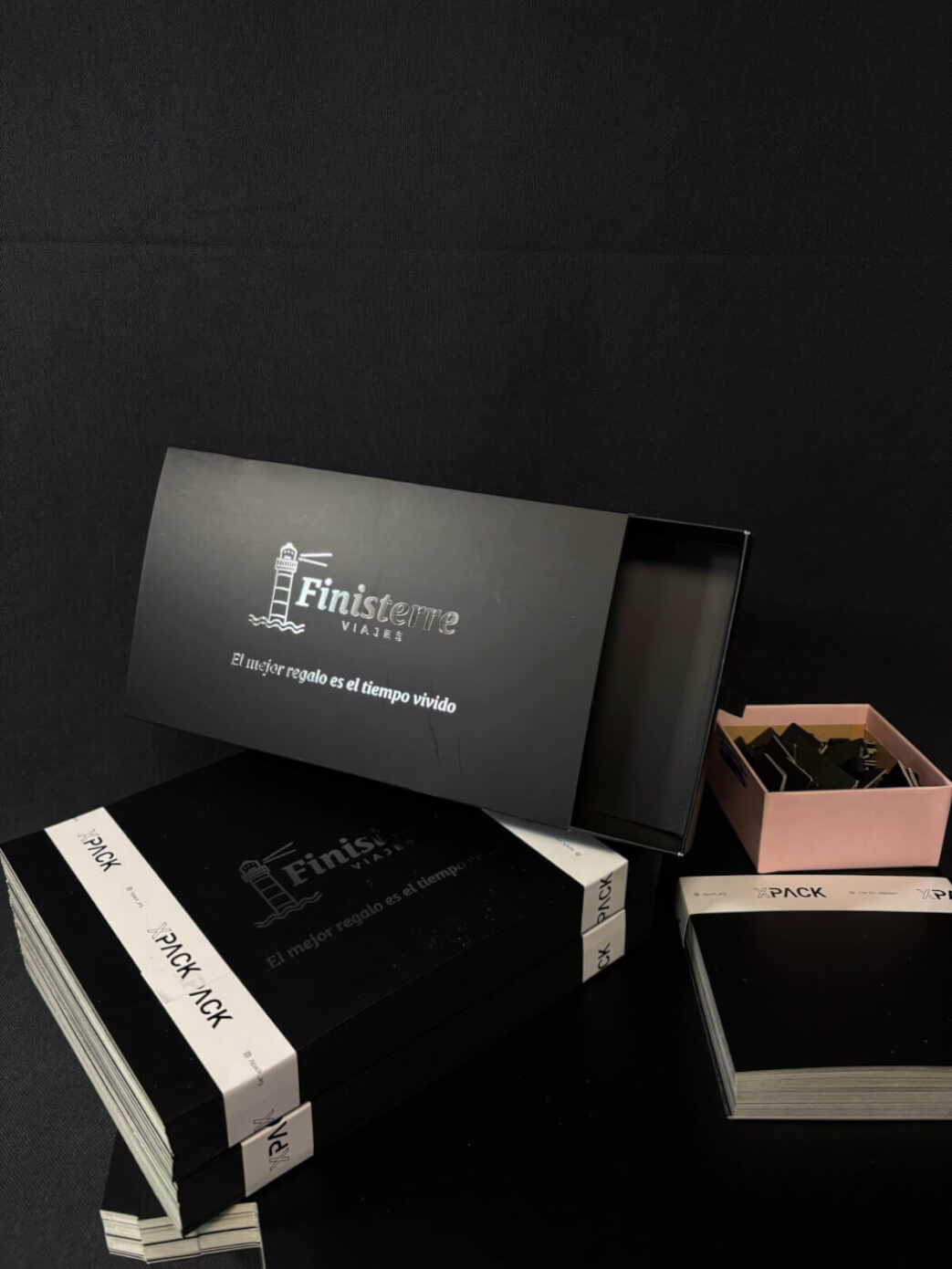Vista previa de cajas fosforeras personalizadas