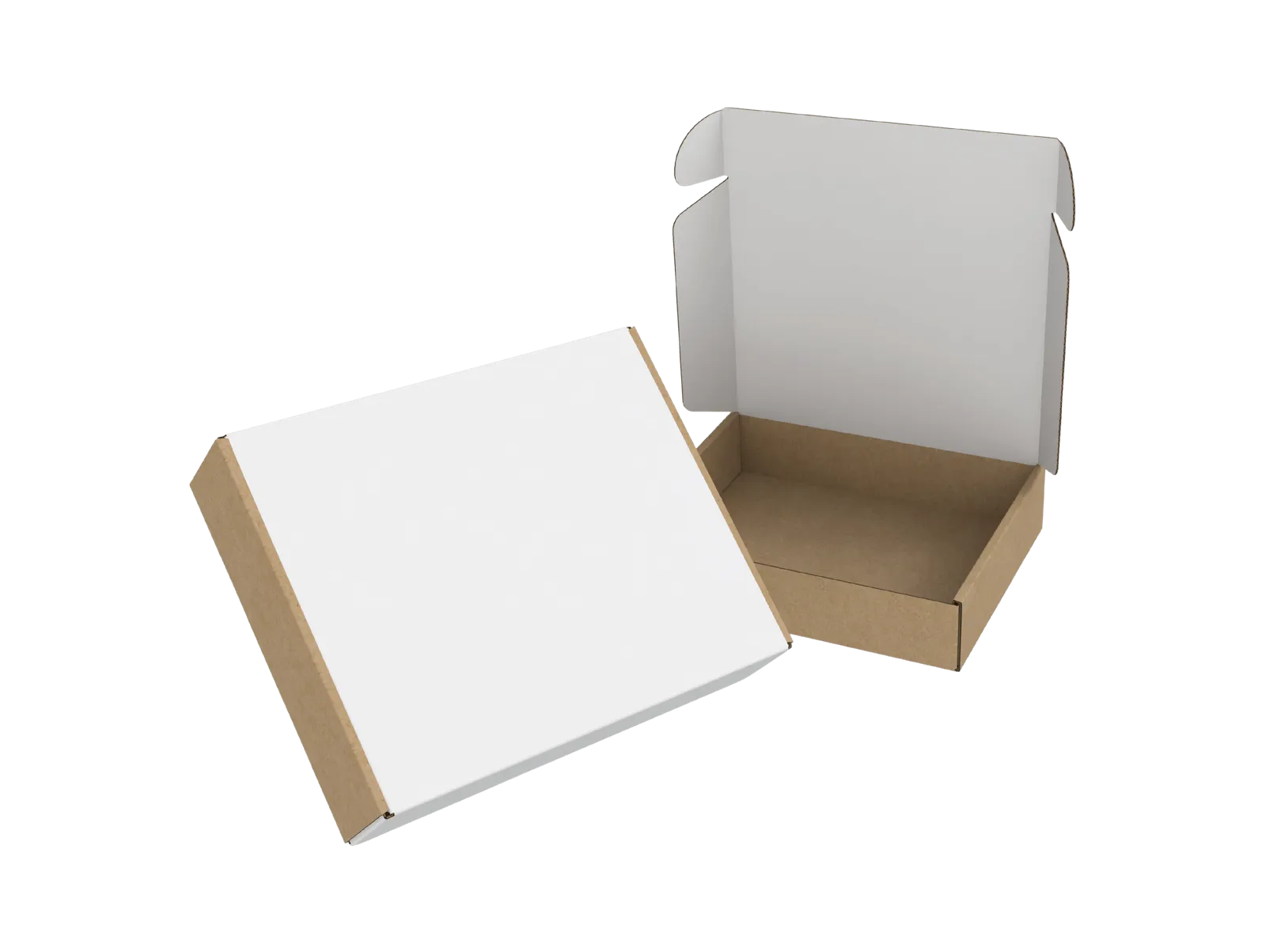 Caja blanca flotante